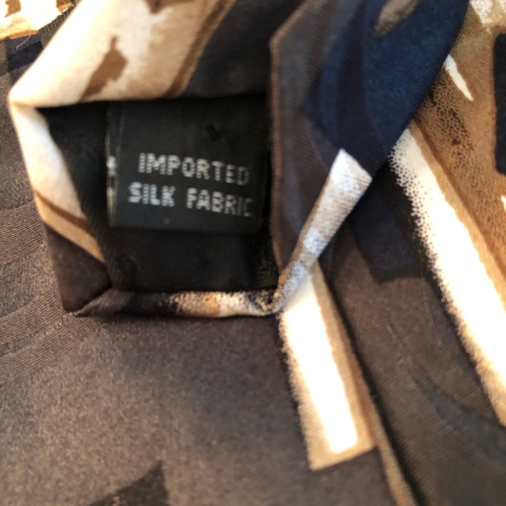 Chez Roffe silk tie - Picture 3 of 3